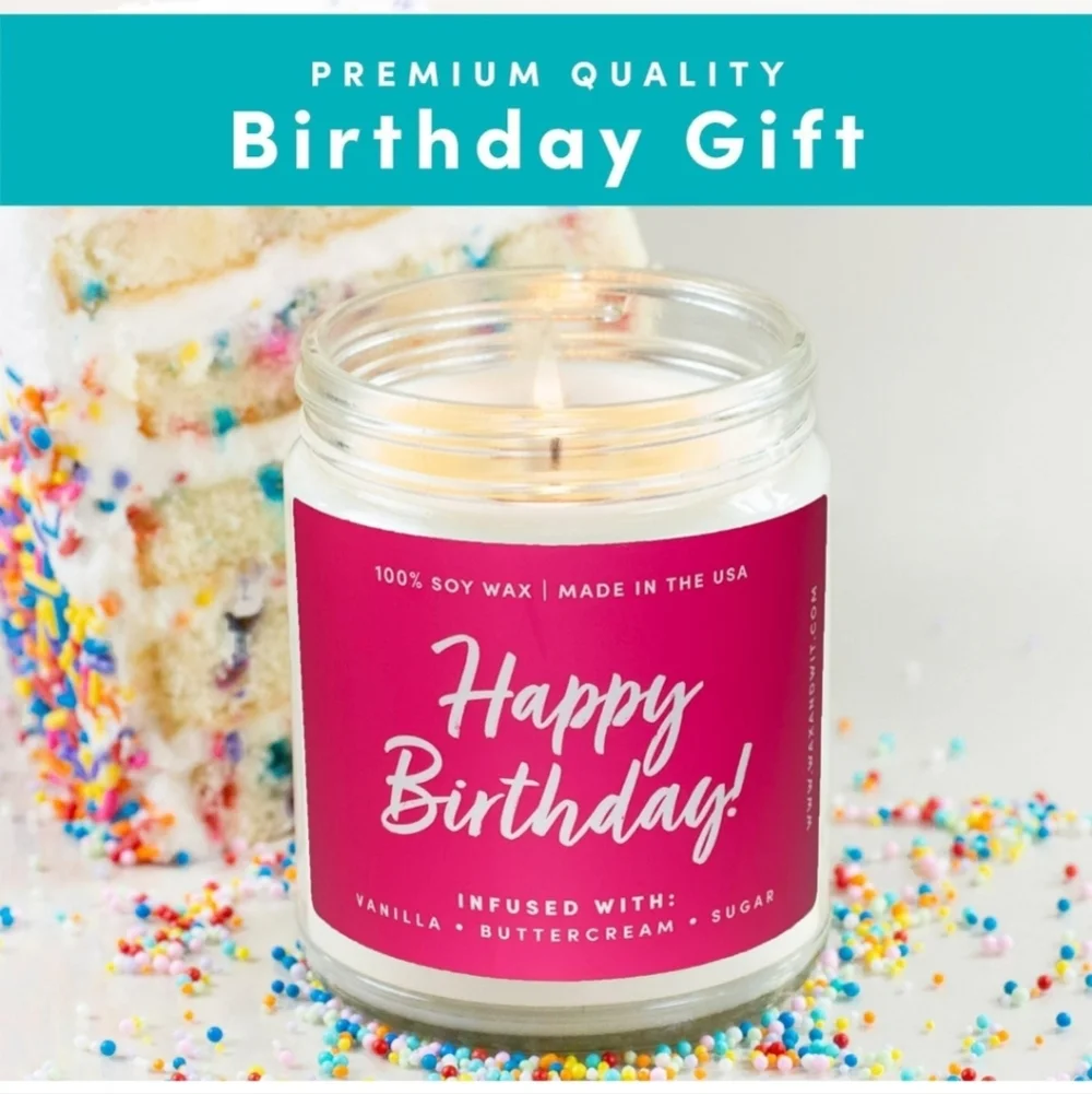 Birthday Soy Wax Candle